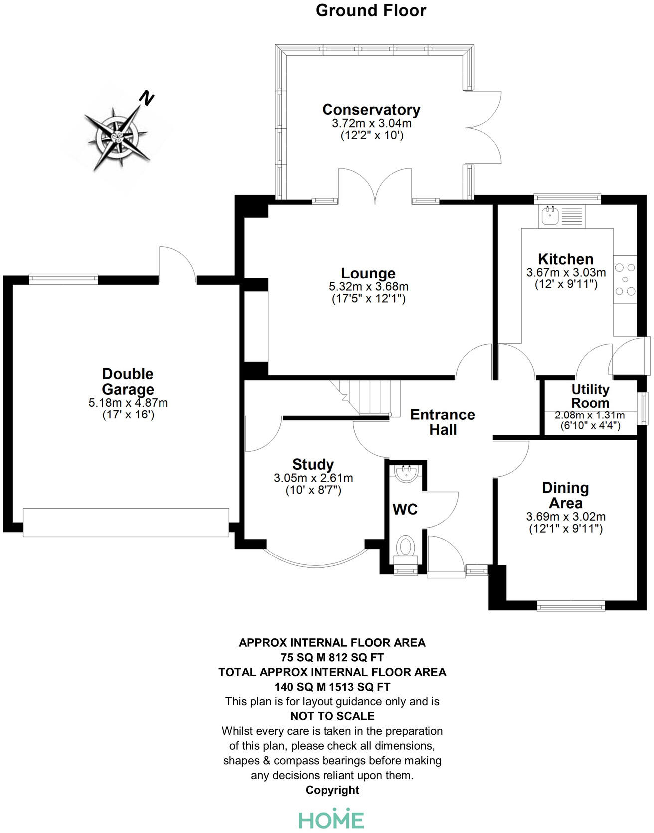 Main Road, Boreham, Chelmsford floorplan