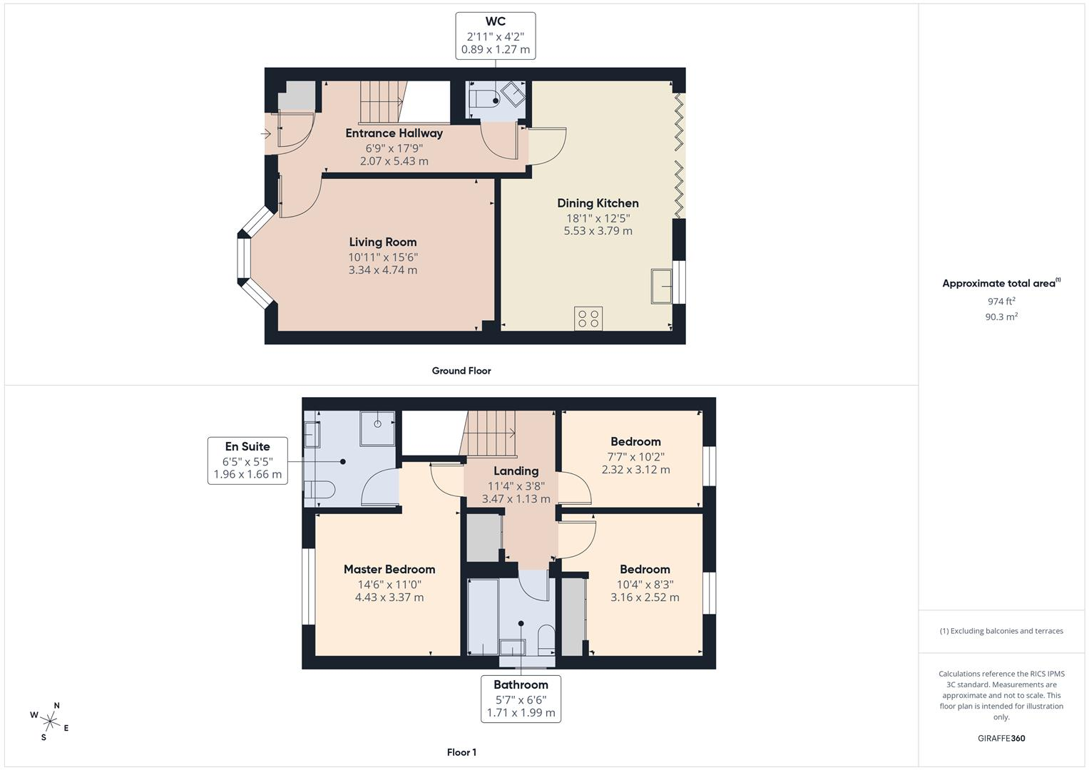 Briardene Way, Backworth floorplan