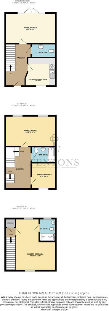 Secret Waters, Walton On The Naze floorplan