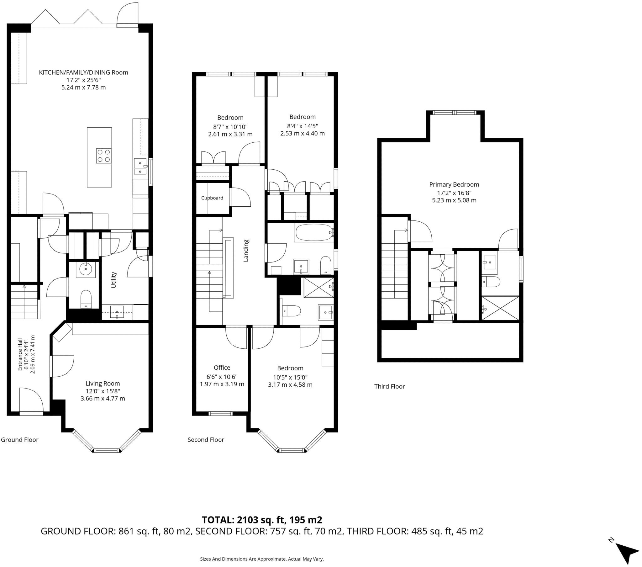 A Home. Perfected. 4 Hollybush Mews, Harpenden floorplan
