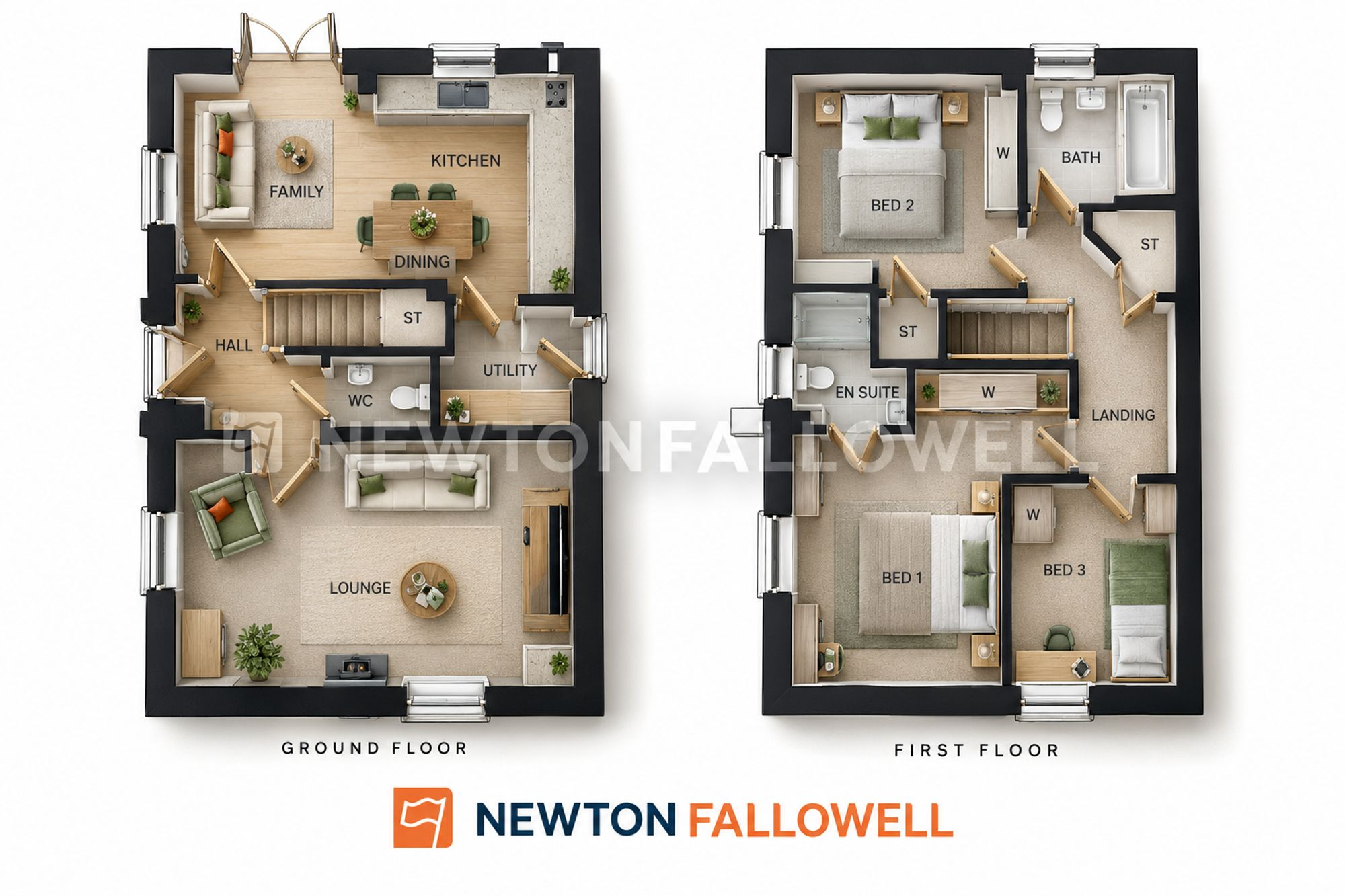 Warner Green, Bourne, PE10 floorplan
