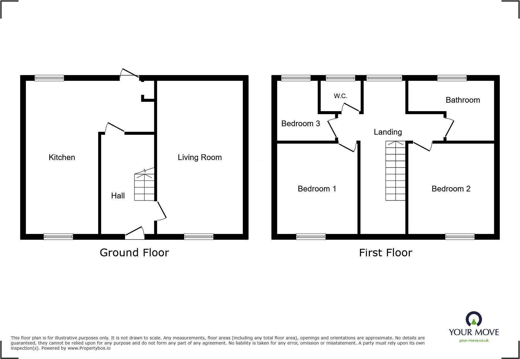 137, Whinlatter Road, Whitehaven, Cumbria, CA28 floorplan