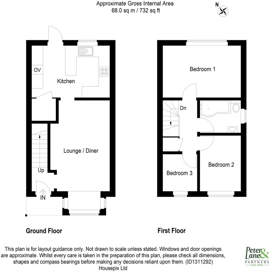 Ennerdale Close, Stukeley Meadows, Huntingdon, PE29 floorplan