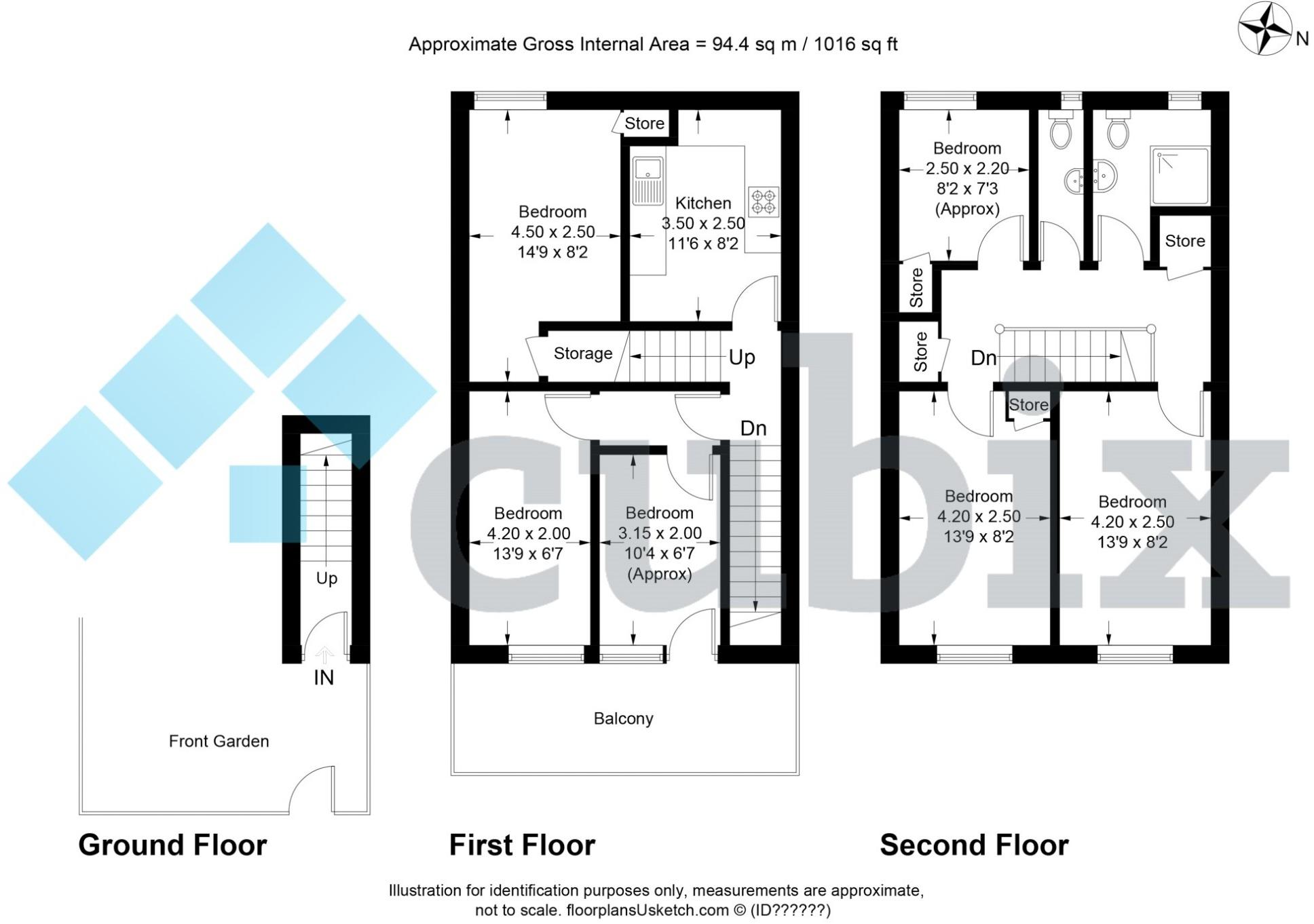 Amina Way, London, SE16 floorplan