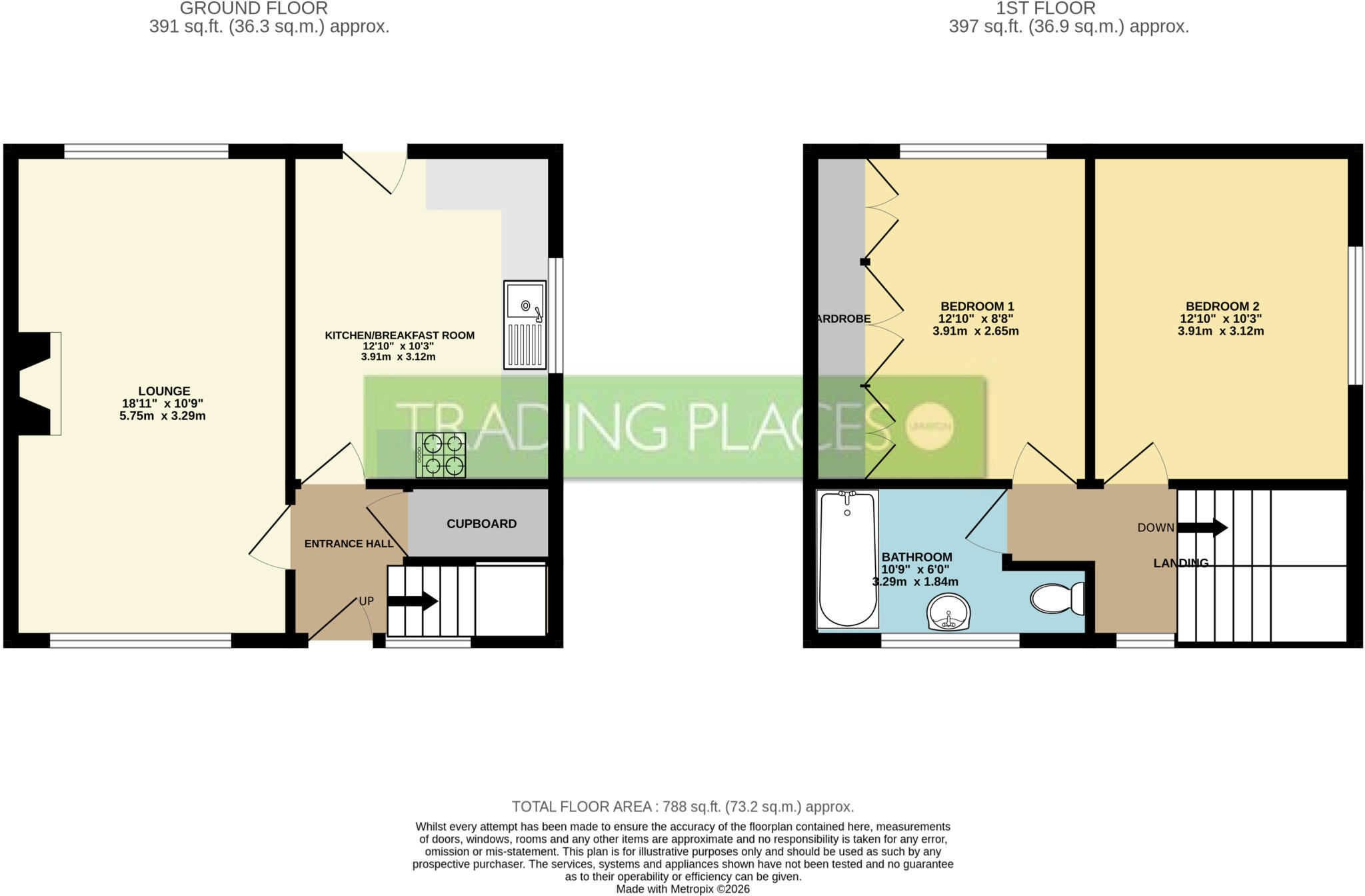 Redbrook Road, Partington, M31 floorplan