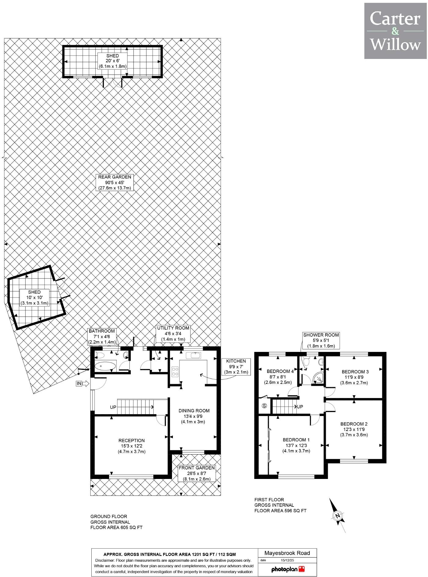 Mayesbrook Road, Dagenham floorplan