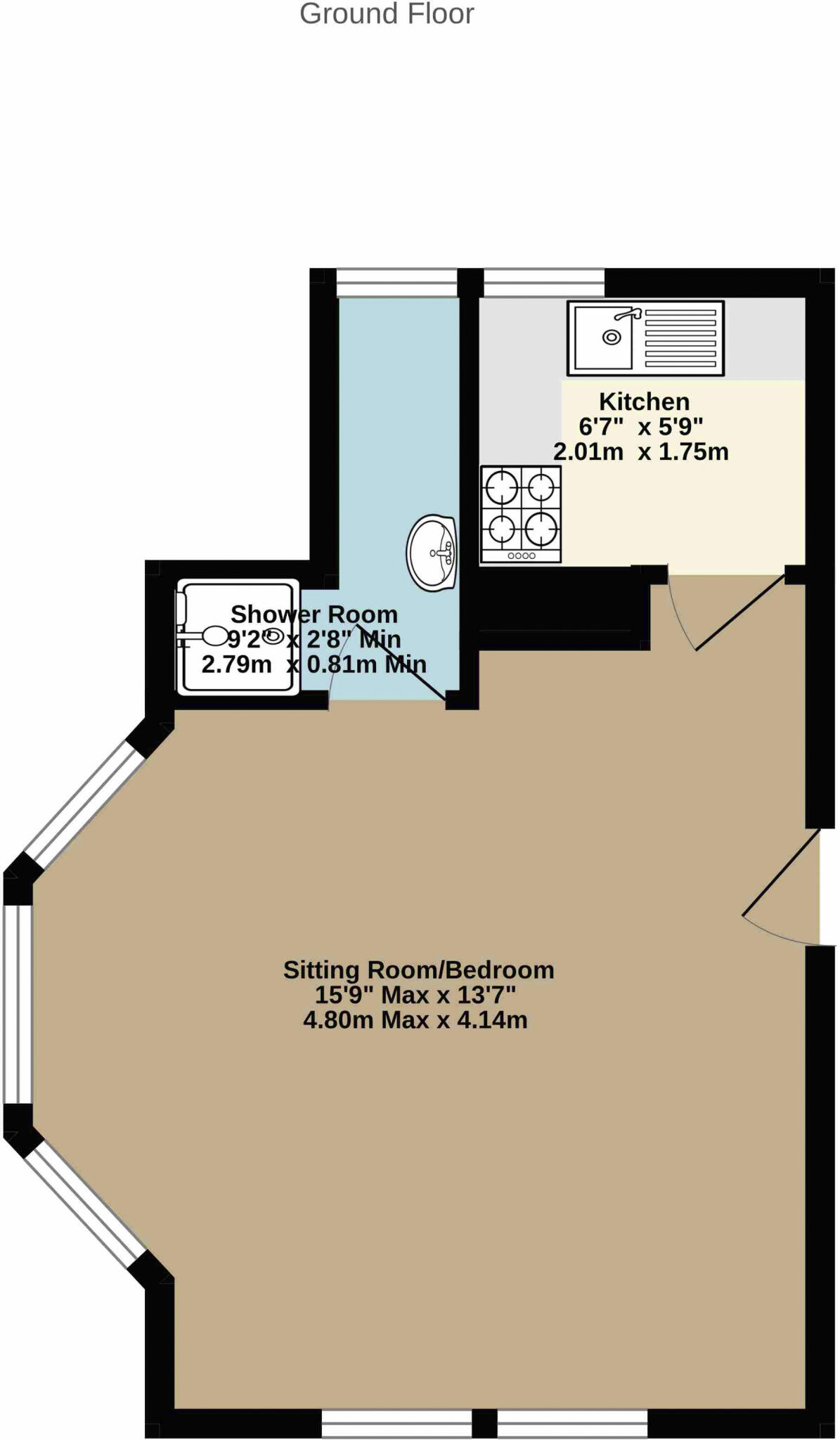Sunnyside Road, Clevedon, Somerset, BS21 floorplan