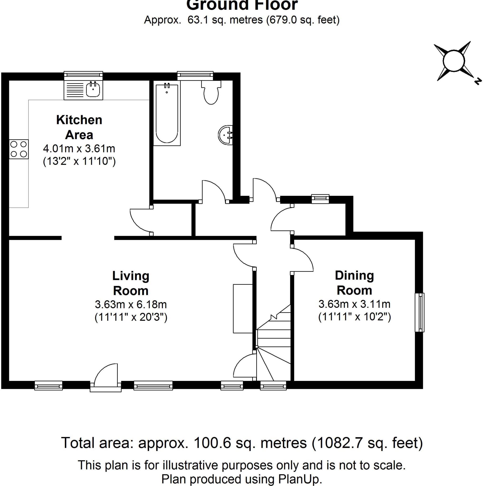 Howards End Sheldon Manor Chippenham floorplan
