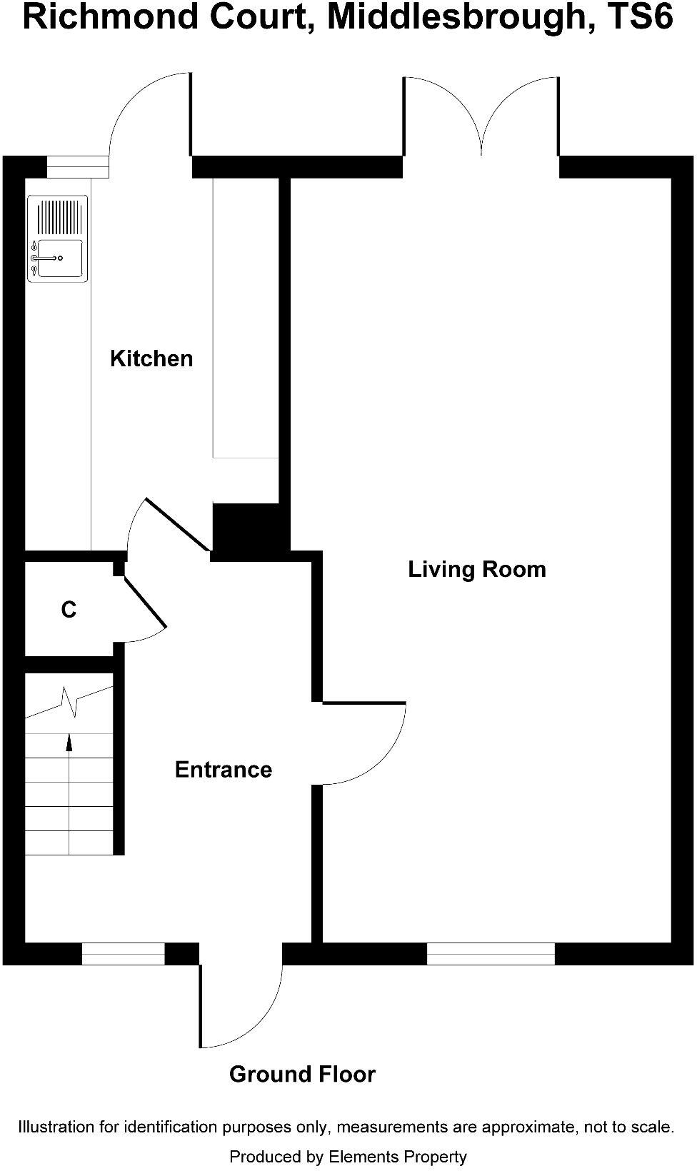 Richmond Court, Grangetown, Middlesbrough, TS6 floorplan