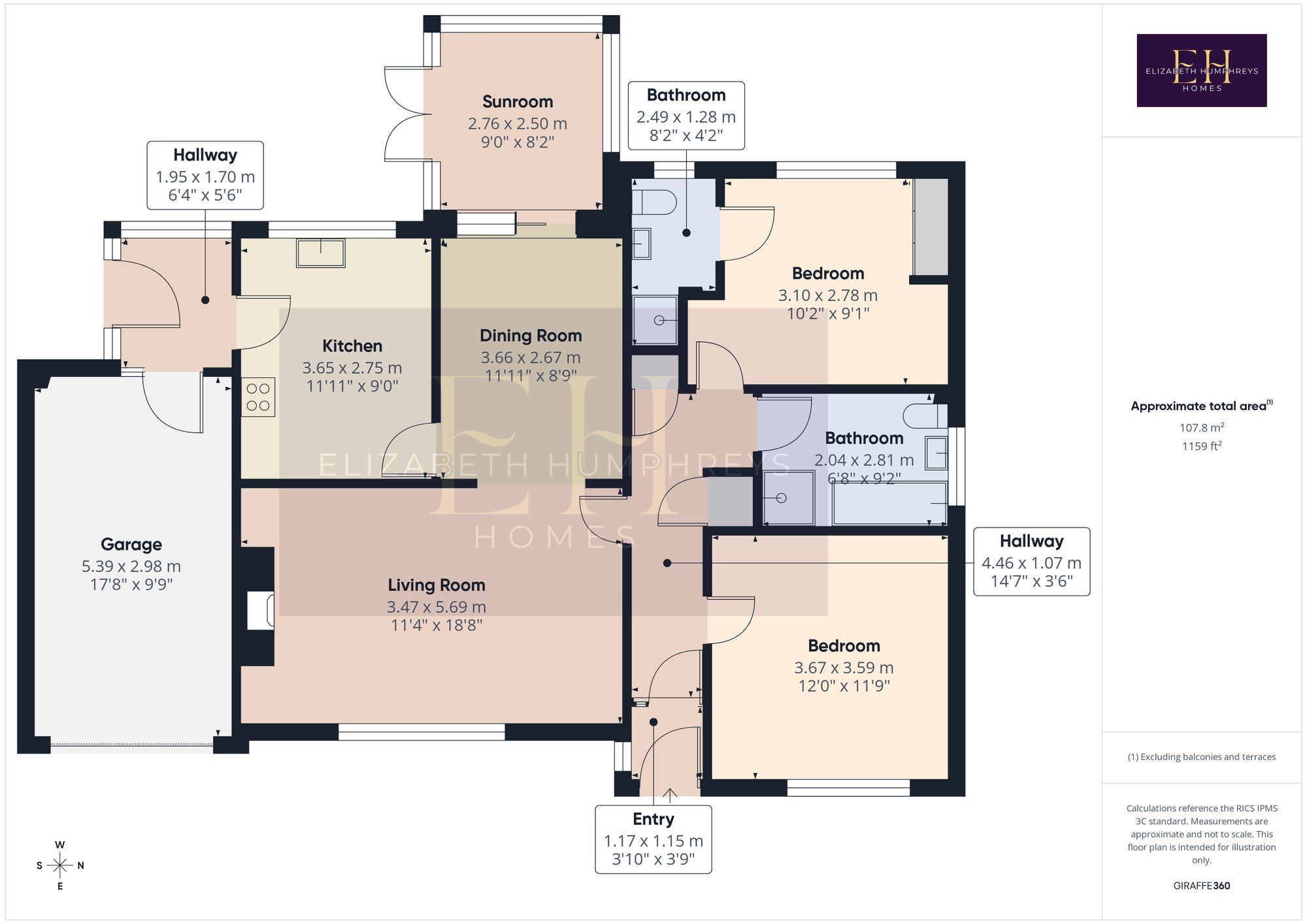 Harecross Park, Longframlington, NE65 floorplan