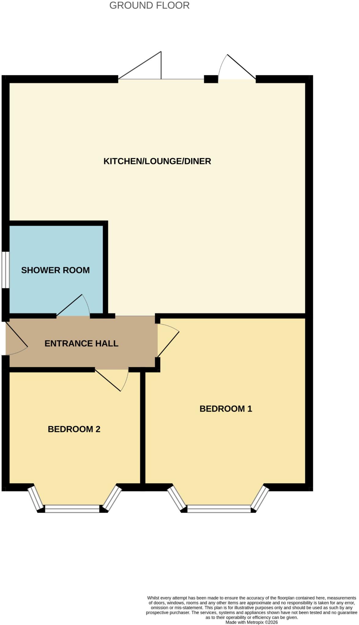 Dormy Avenue, Skegness, PE25 floorplan