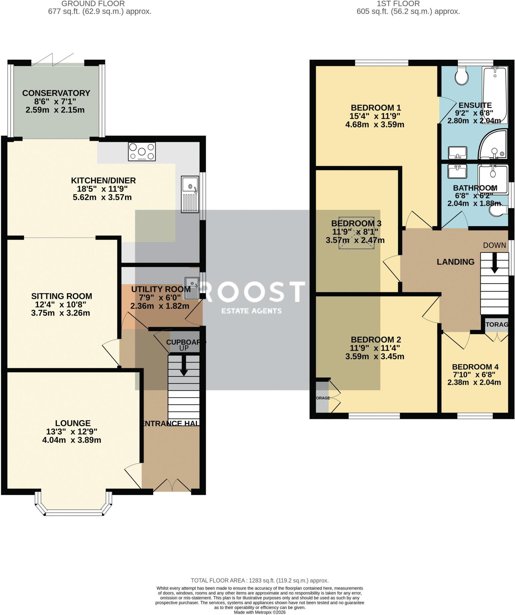 Humberston Avenue, Humberston floorplan