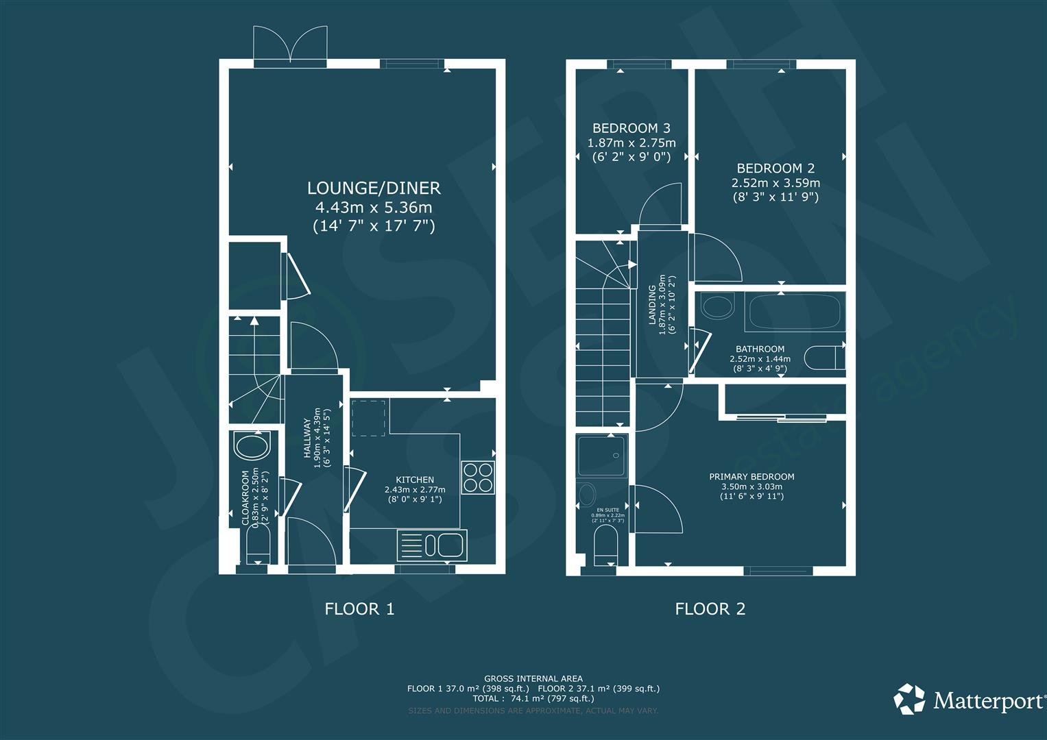 Anchorage Court, Puriton floorplan