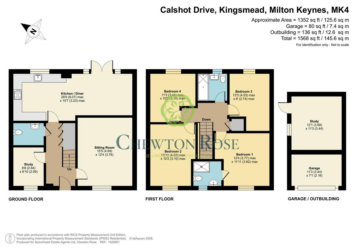 Calshot Drive, Kingsmead floorplan