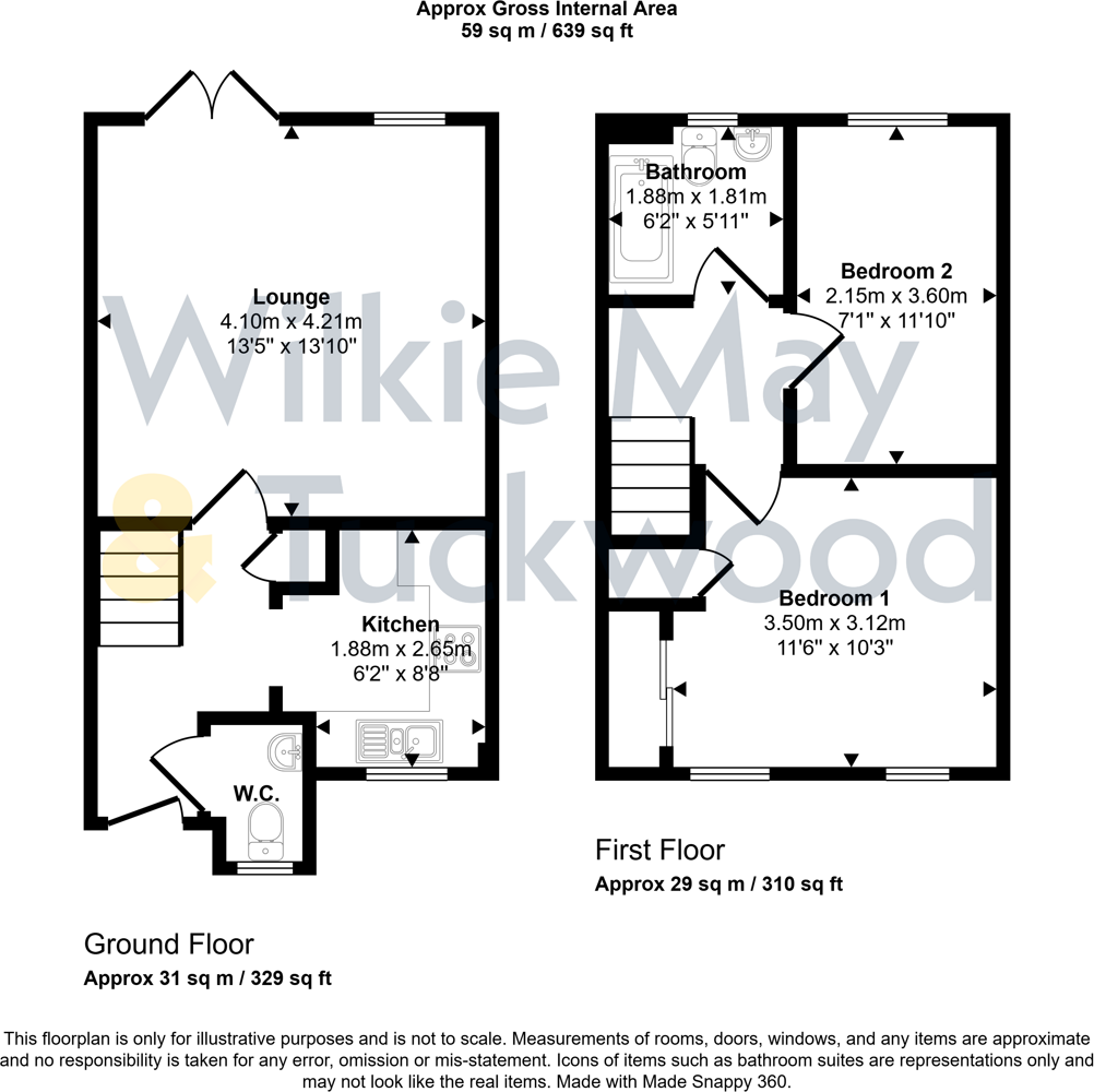 The Cedars, Minehead floorplan