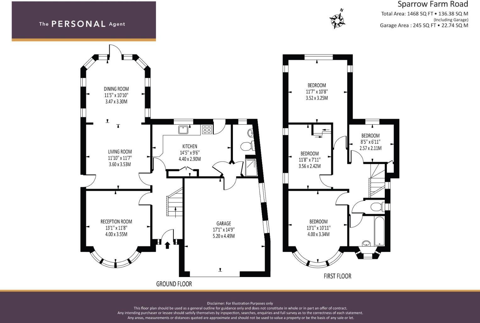 Sparrow Farm Road, Stoneleigh floorplan