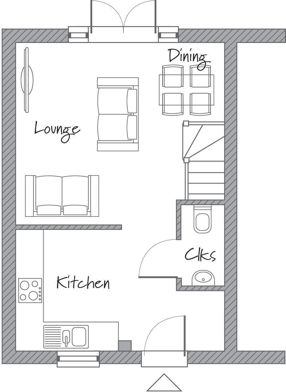 Portus Lane, 
Dunholme, 
Lincoln, 
Lincolnshire, 
LN2 3TA floorplan