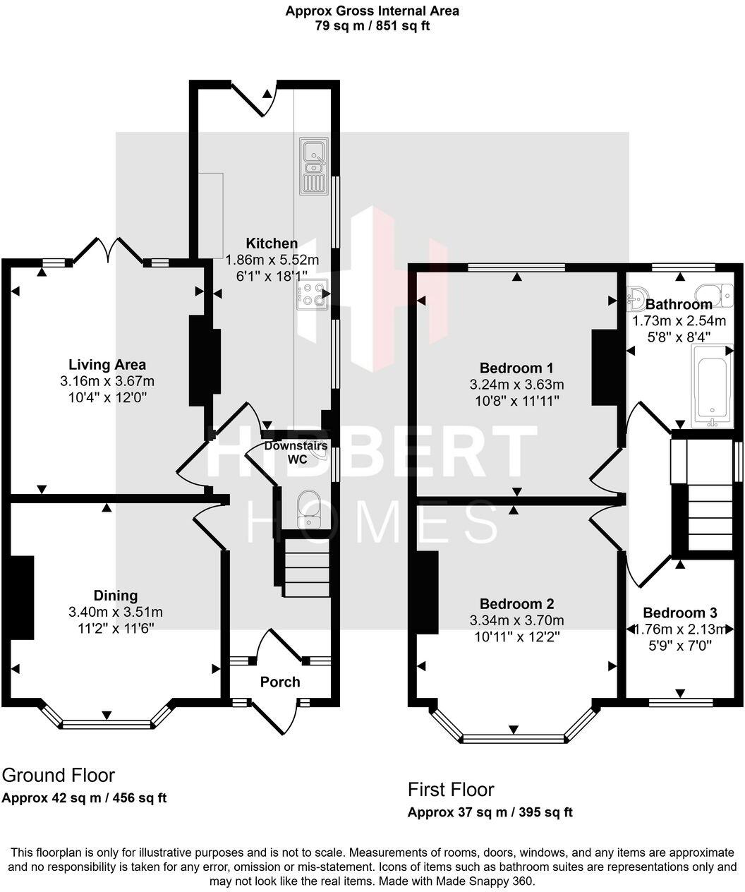 Langham Grove, Timperley, WA15 floorplan