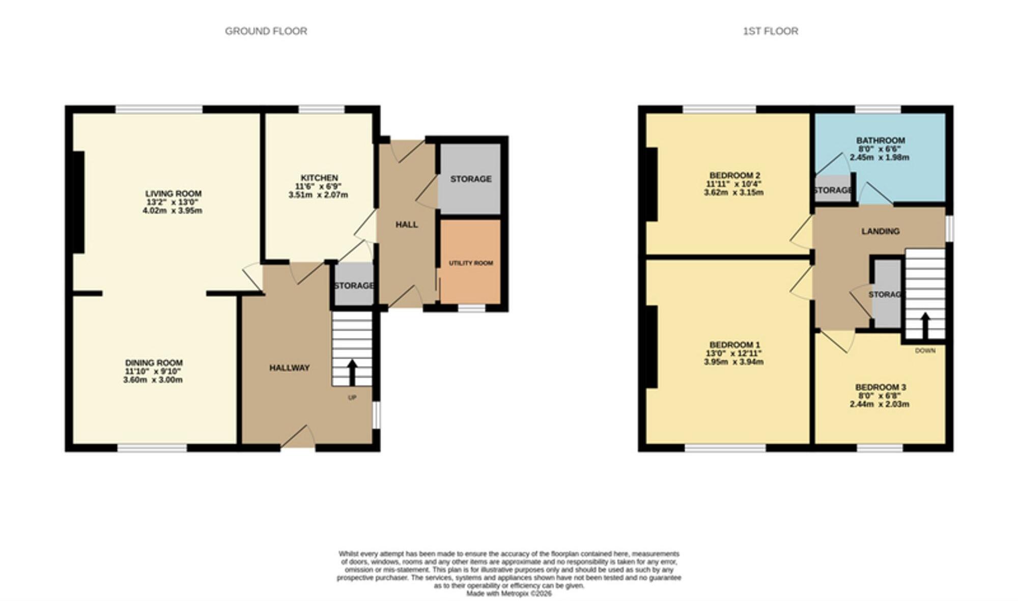 Fell Wilson Street, Warsop, NG20 floorplan