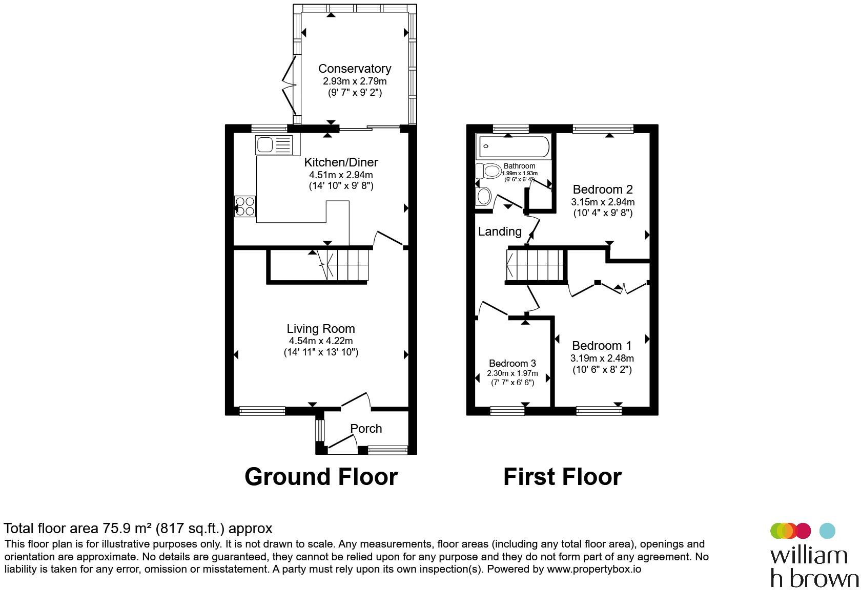 Lavenham Way, Stowmarket floorplan