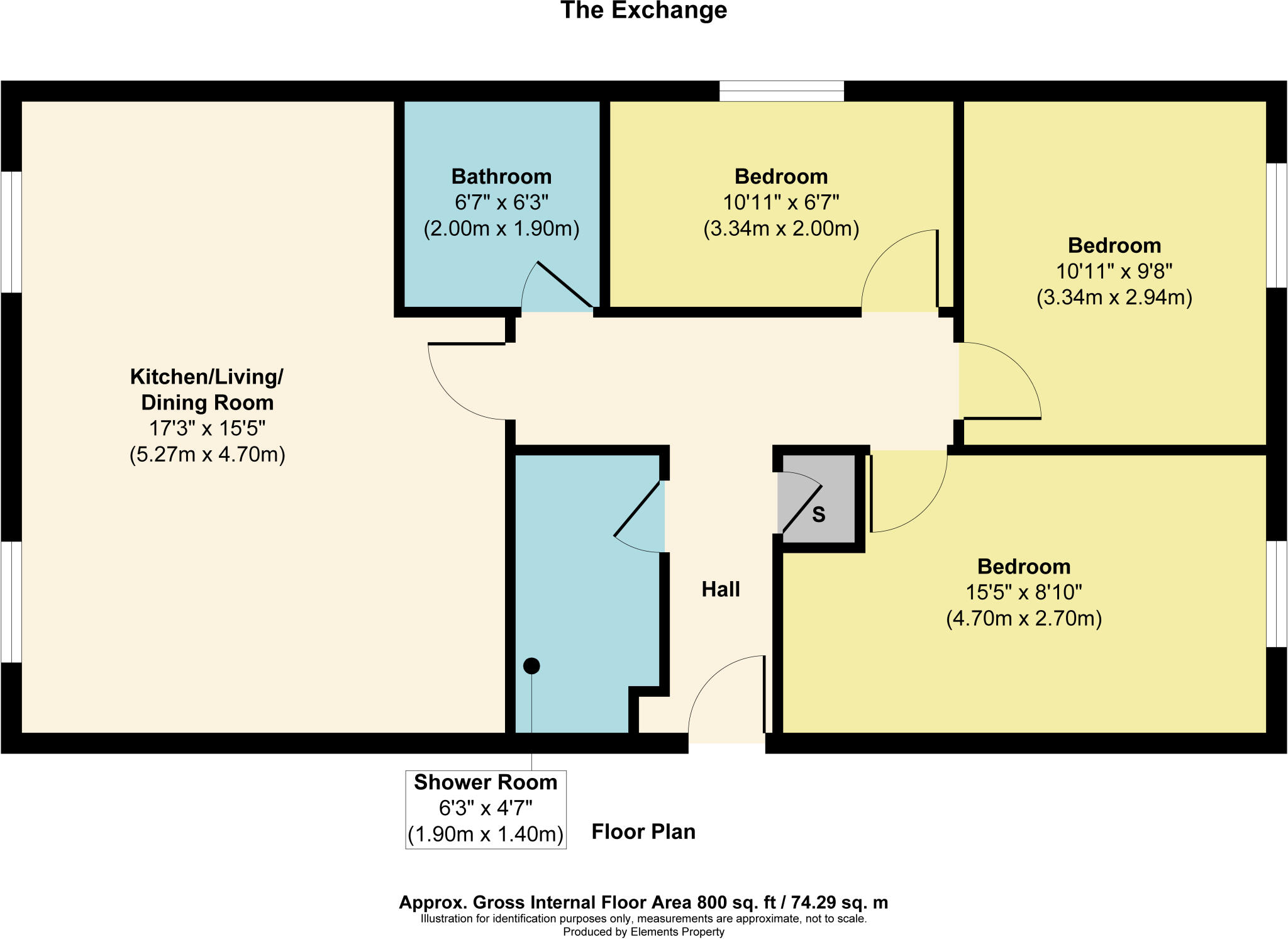 The Exchange, Percy Street, Preston PR1 1AX floorplan