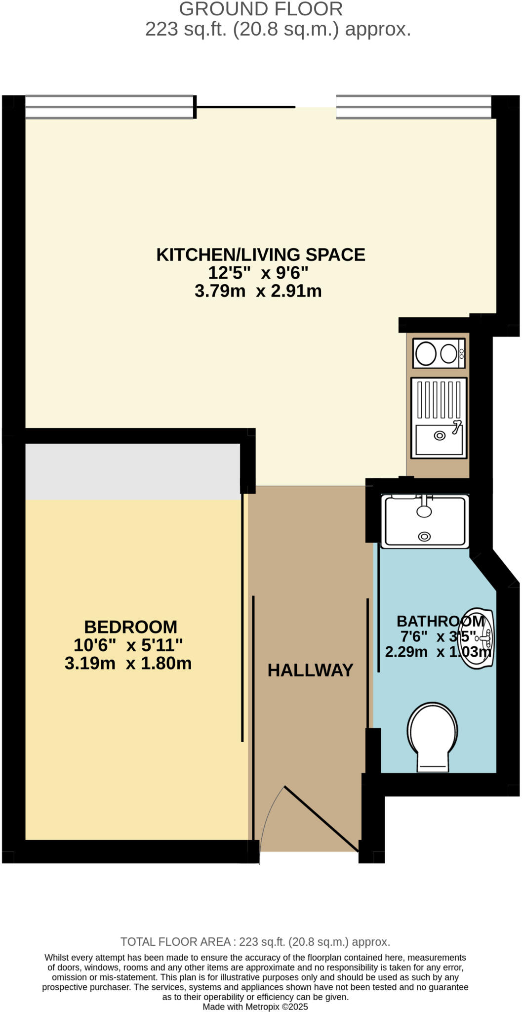 Regent Street, Leeds, LS2 floorplan