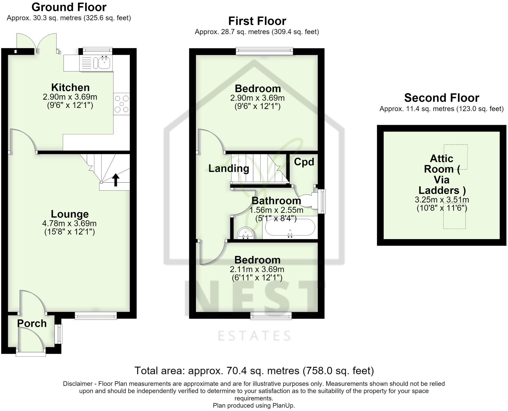 Leaside Close, Shawclough,  Rochdale floorplan