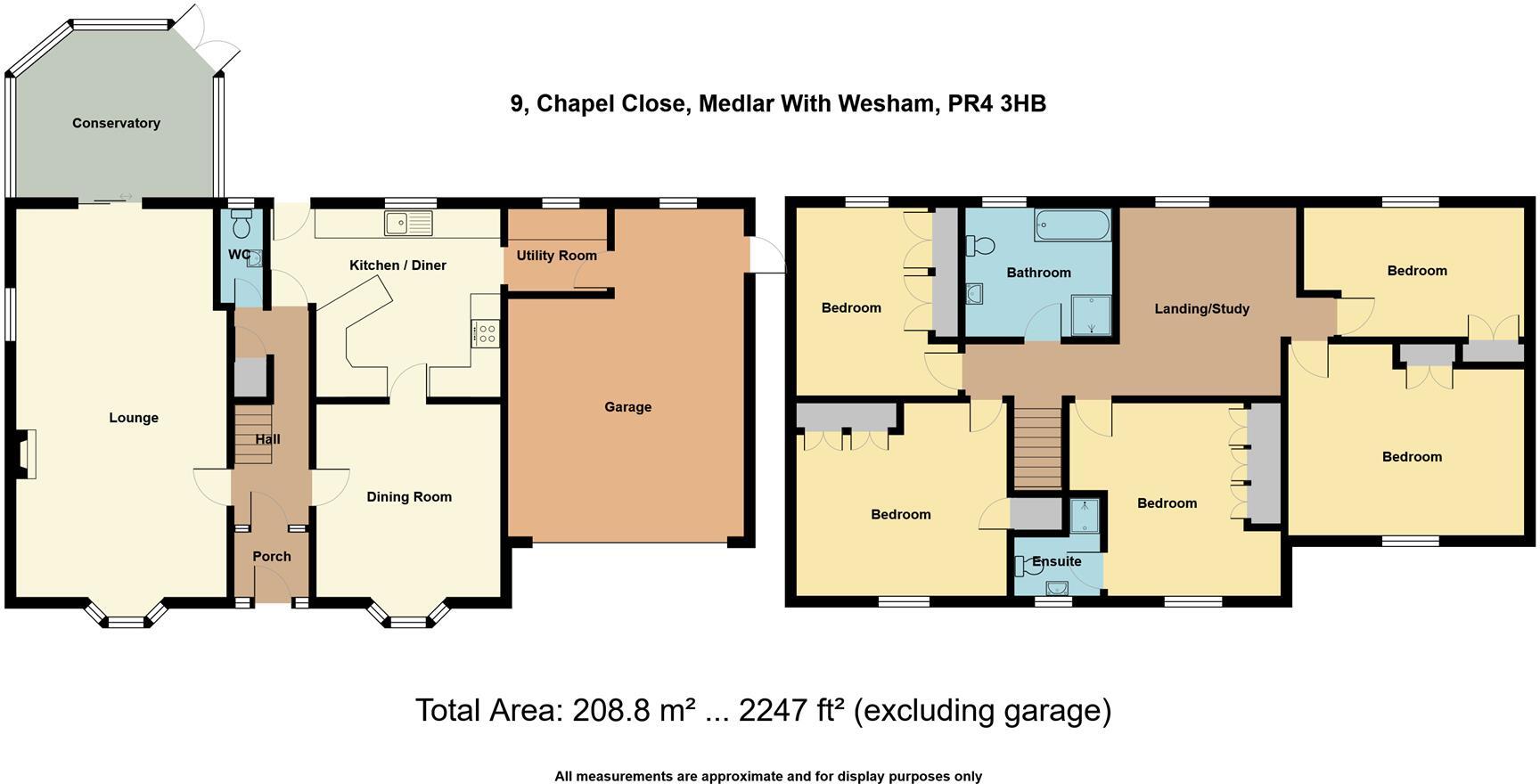 Chapel Close, Wesham floorplan