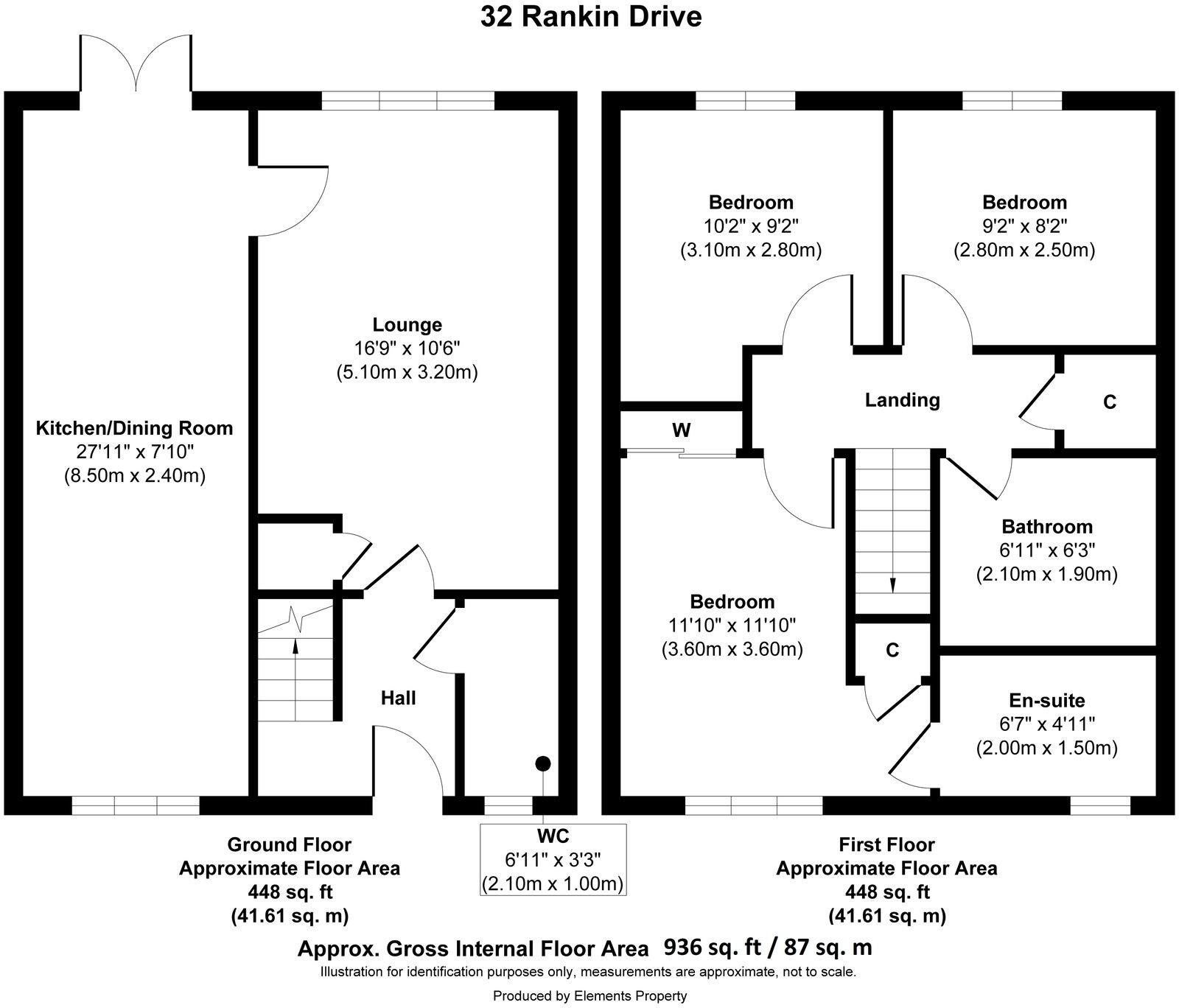 Rankin Drive, Falkirk, FK2 floorplan