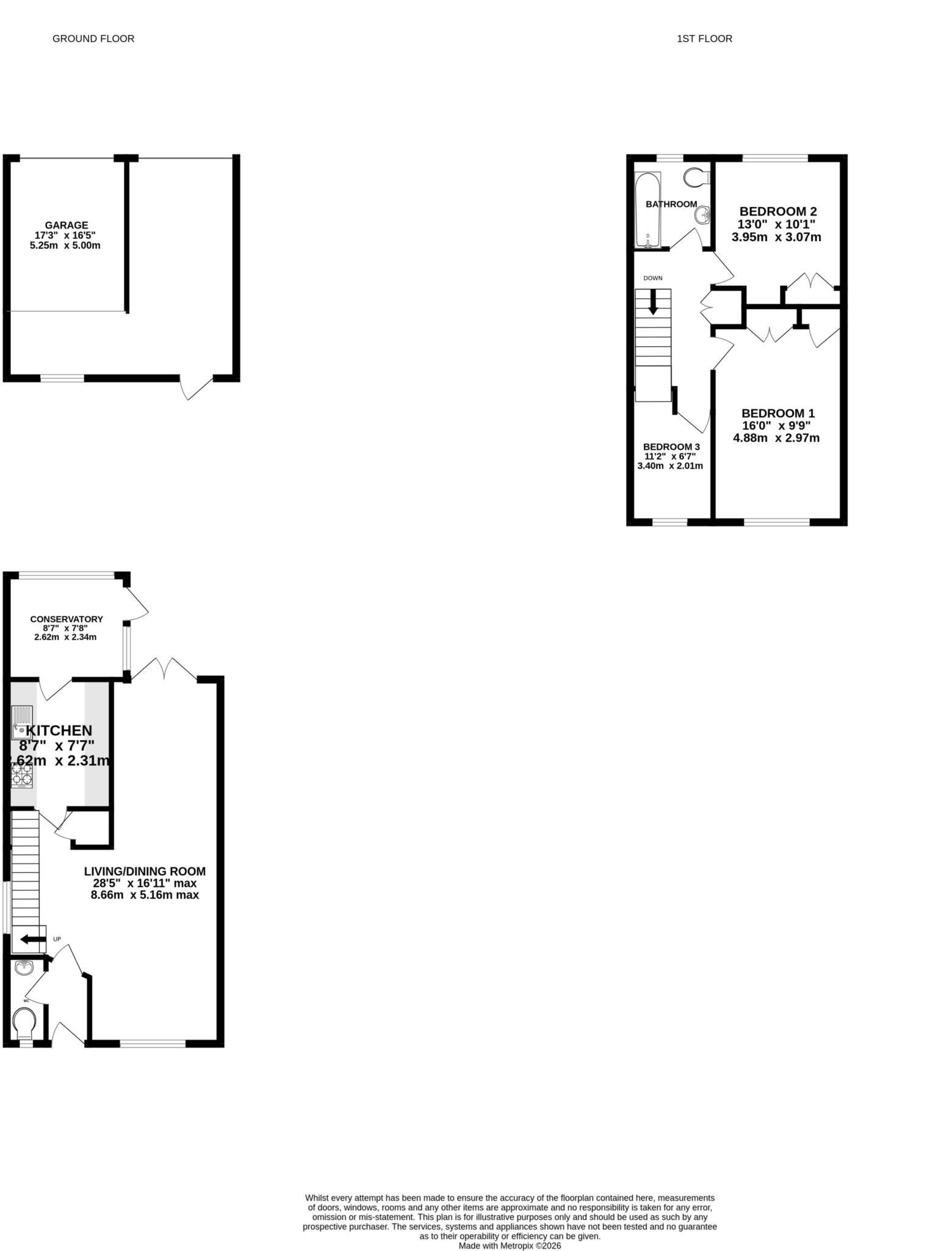 Ellesmere Close, Reading floorplan