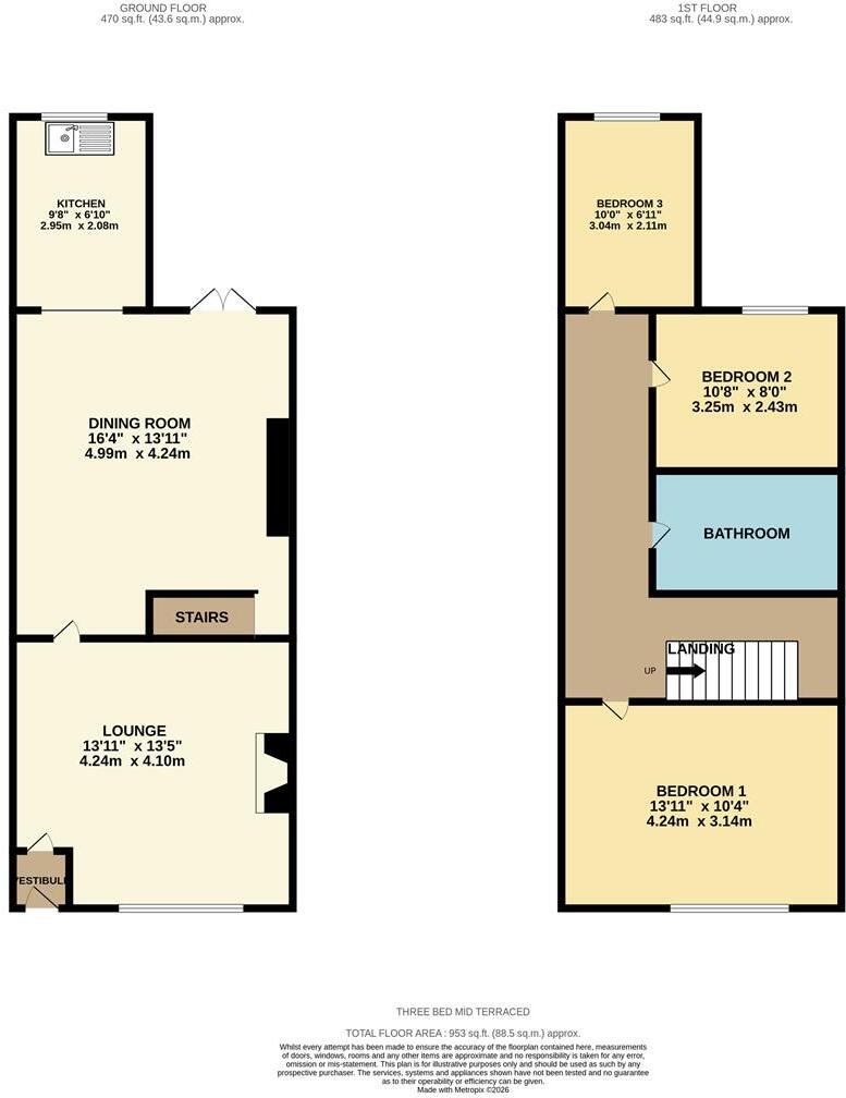 Church Road, Middleton, Manchester floorplan