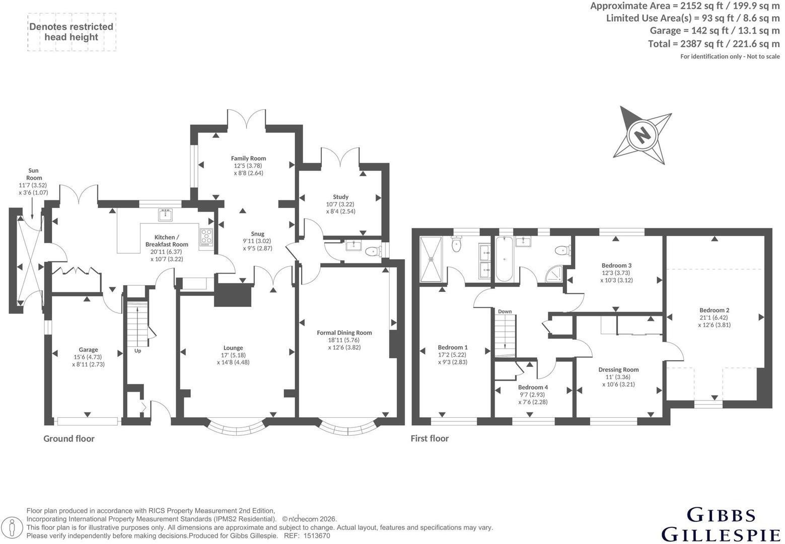 Grayburn Close, Chalfont St. Giles, Buckinghamshire floorplan