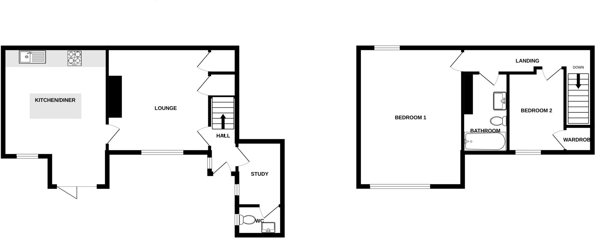 School Lane, Hartford, CW8 1NP floorplan
