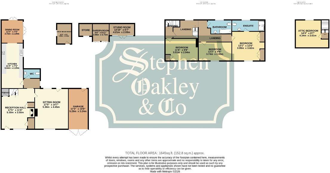 High Street, Weston Underwood floorplan