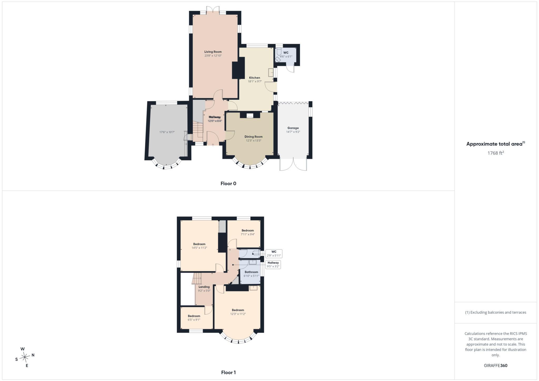 North Parade, Horsham floorplan