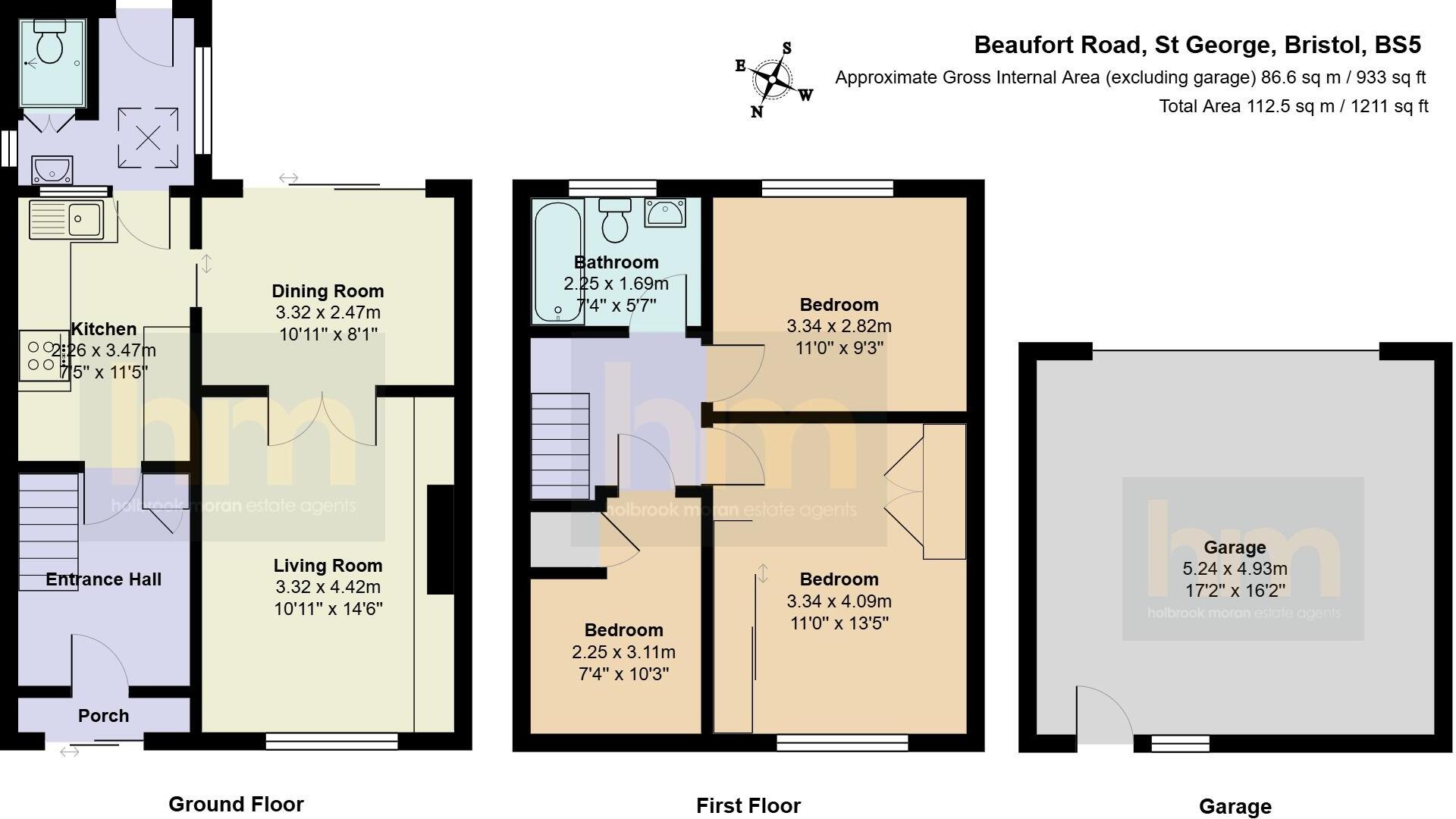 Beaufort Road, St. George floorplan