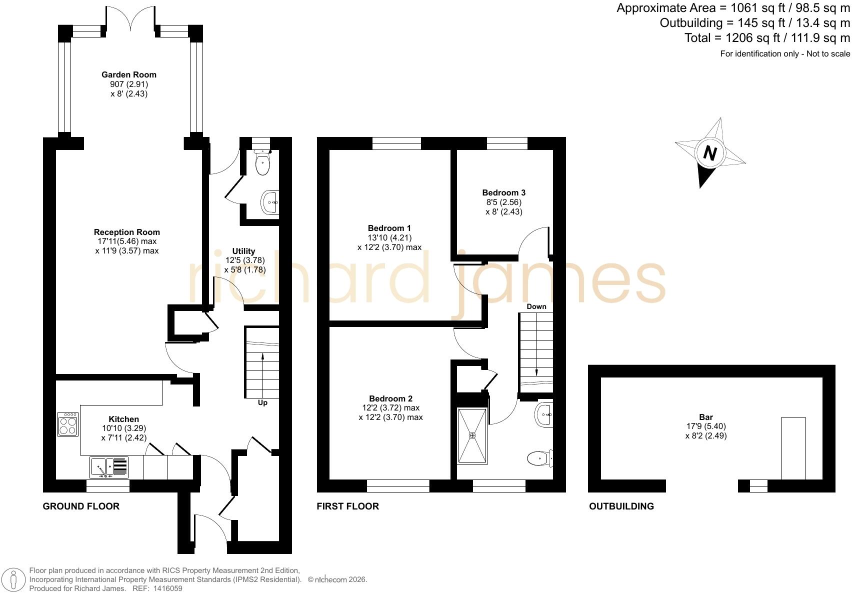 Colingsmead, Eldene, Swindon, SN3 floorplan