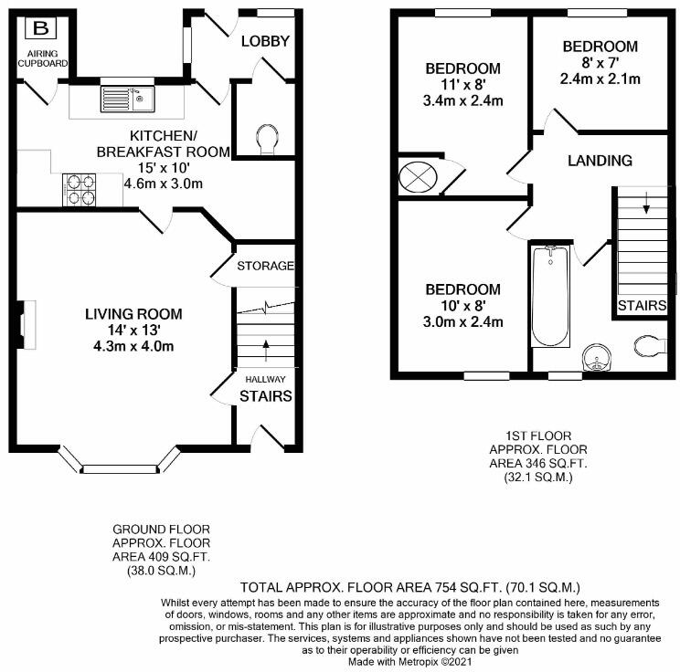 York Road, Maidstone, ME15 floorplan