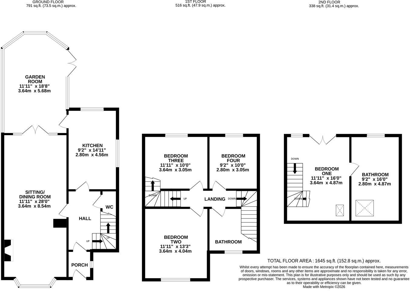 Verdale Avenue, Thurmaston floorplan