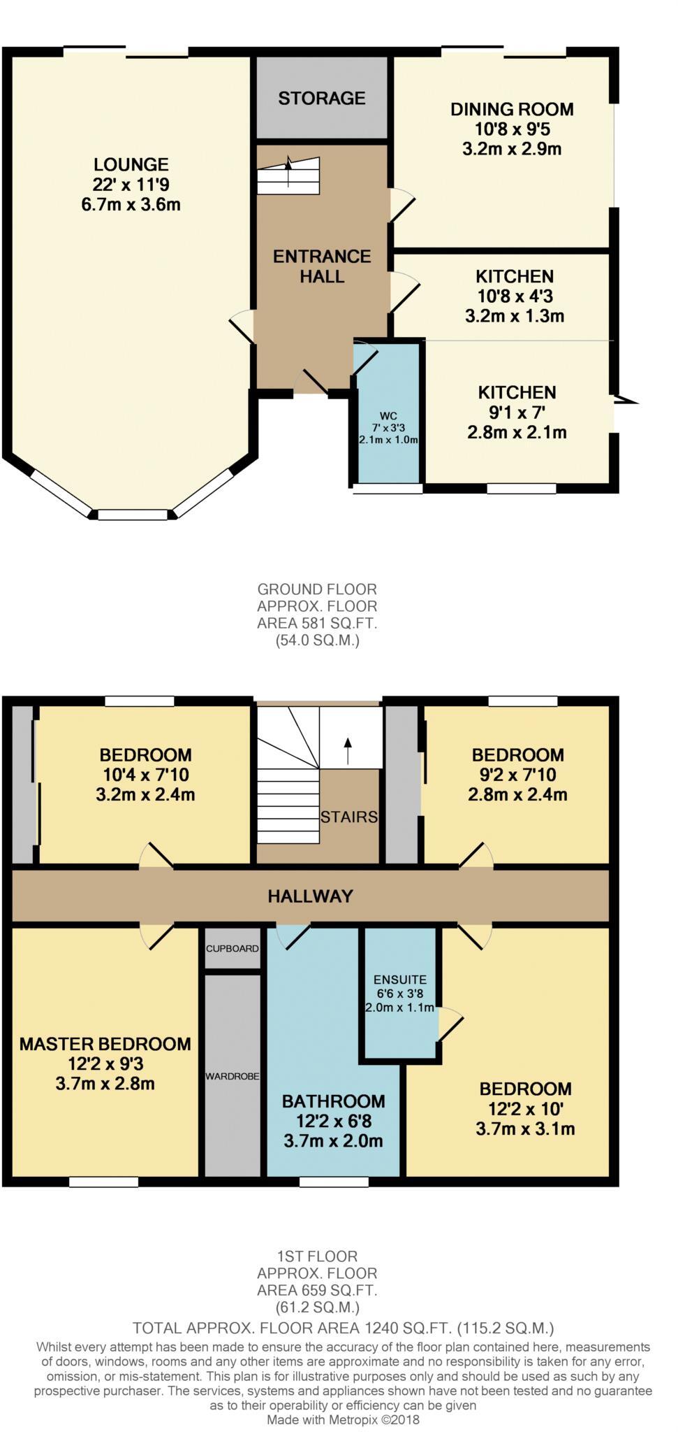 Simons Close, Tilehurst floorplan