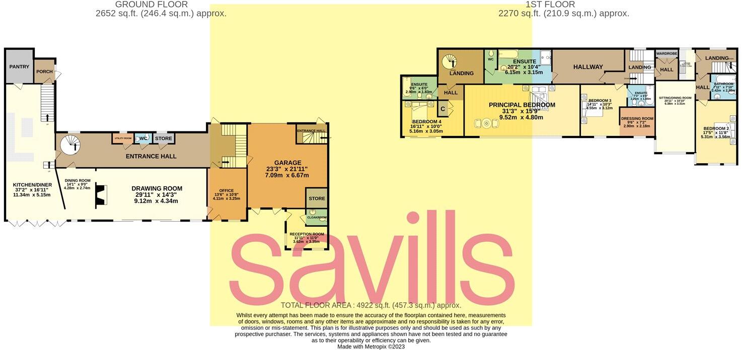 Le Mont Mallet, St Martin, Jersey, JE3 floorplan