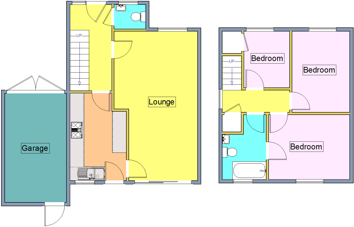 Valley Walk, Felixstowe floorplan