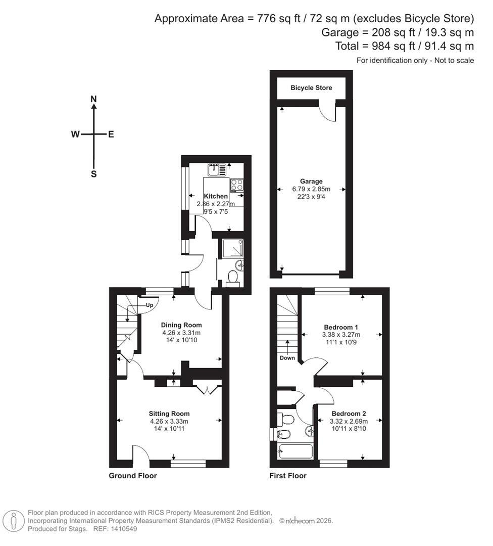 Shirwell, Barnstaple floorplan
