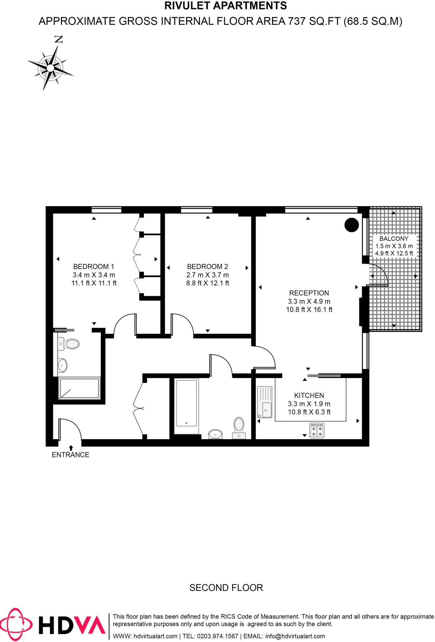 Devan Grove London N4 floorplan