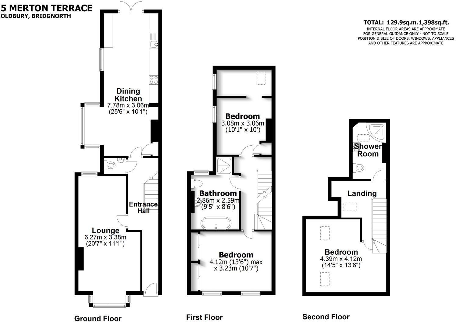 5 Merton Terrace, Bridgnorth floorplan