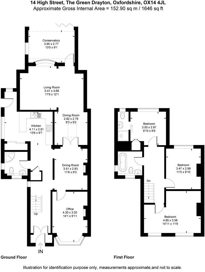 Drayton, Nr. Abingdon on Thames floorplan