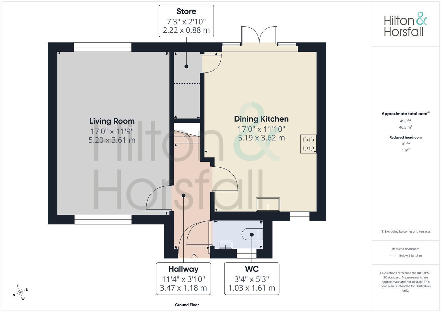 Plot 2 (The Warwick III), St Michaels Court, Skipton Road, Foulridge floorplan