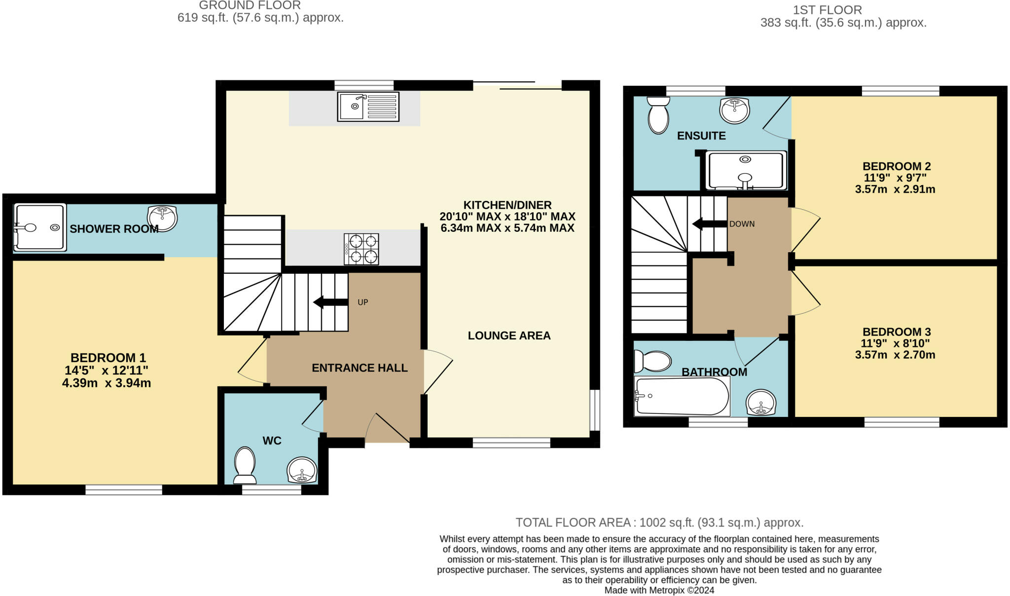 Ora Stone Park, Croyde, Braunton, Devon, EX33 floorplan
