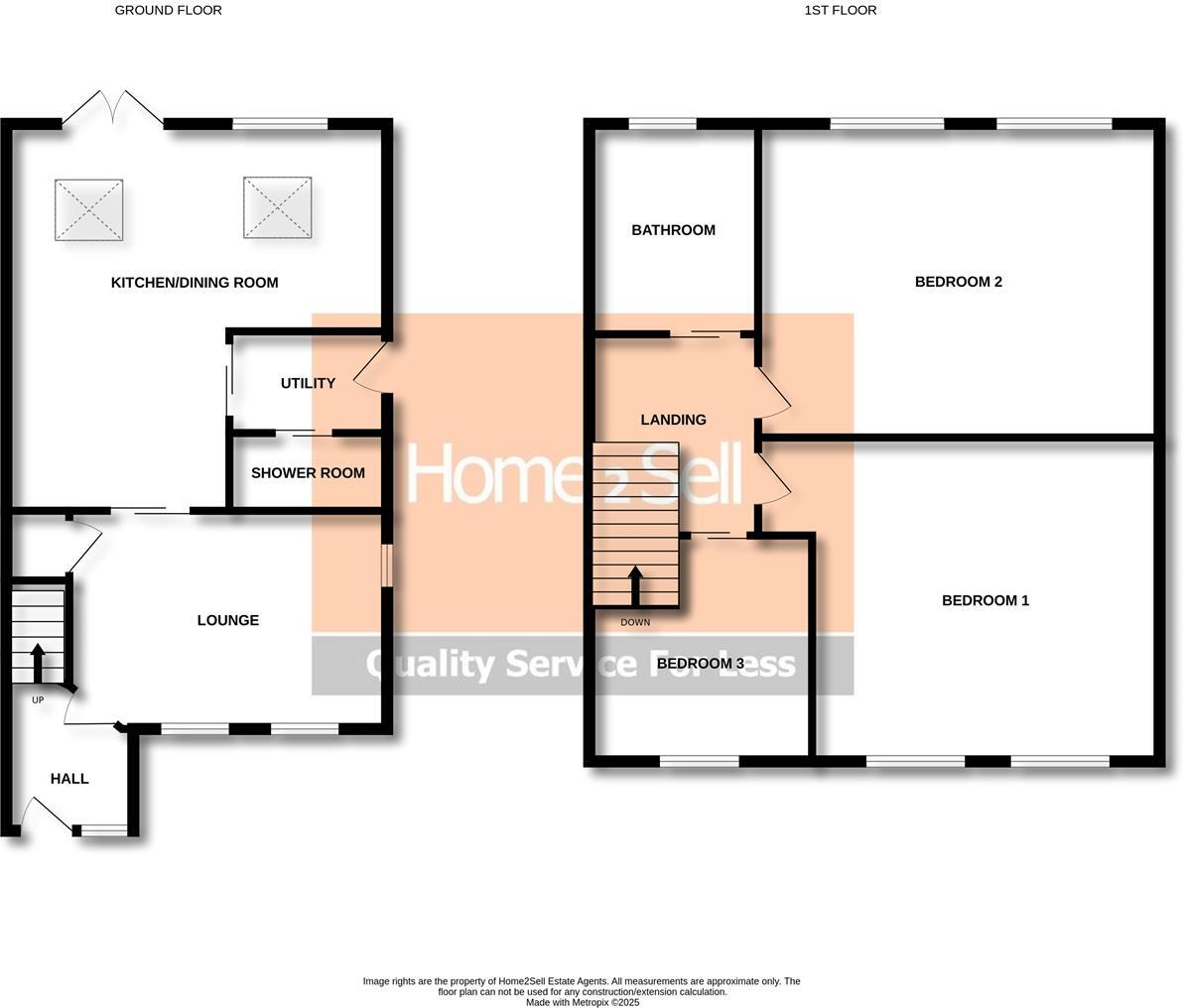 Horlsey Crescent, Holbrook floorplan