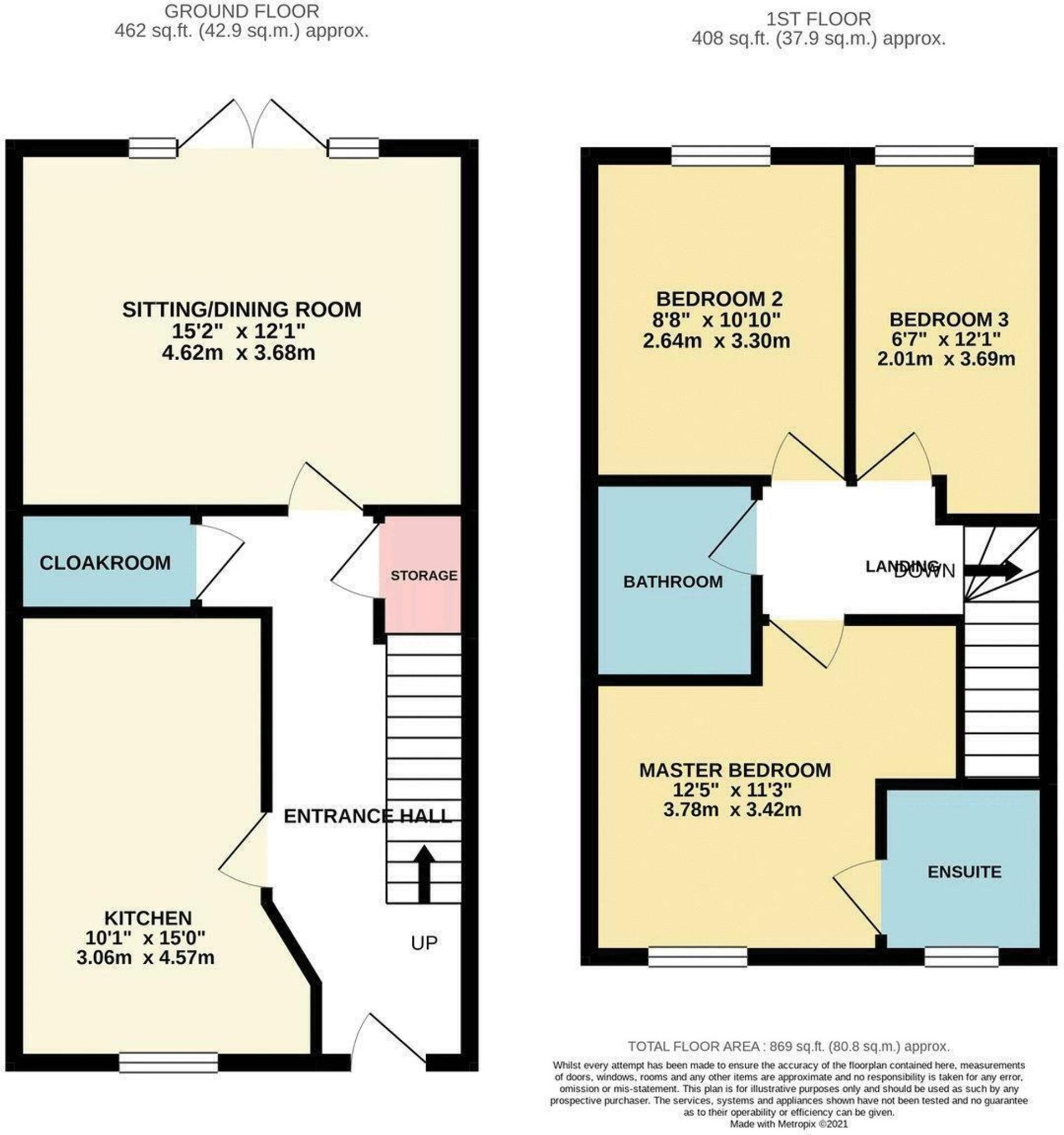 Penwethers Crescent, Truro, TR1 floorplan